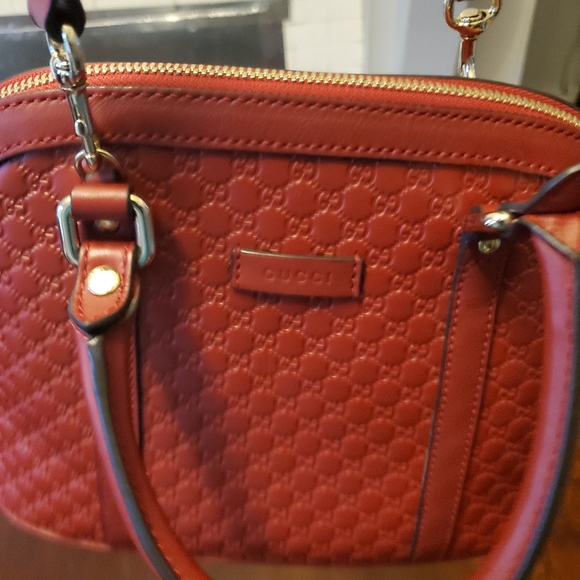 Microguccissima Gucci Dome Bag - Picture 4 of 4